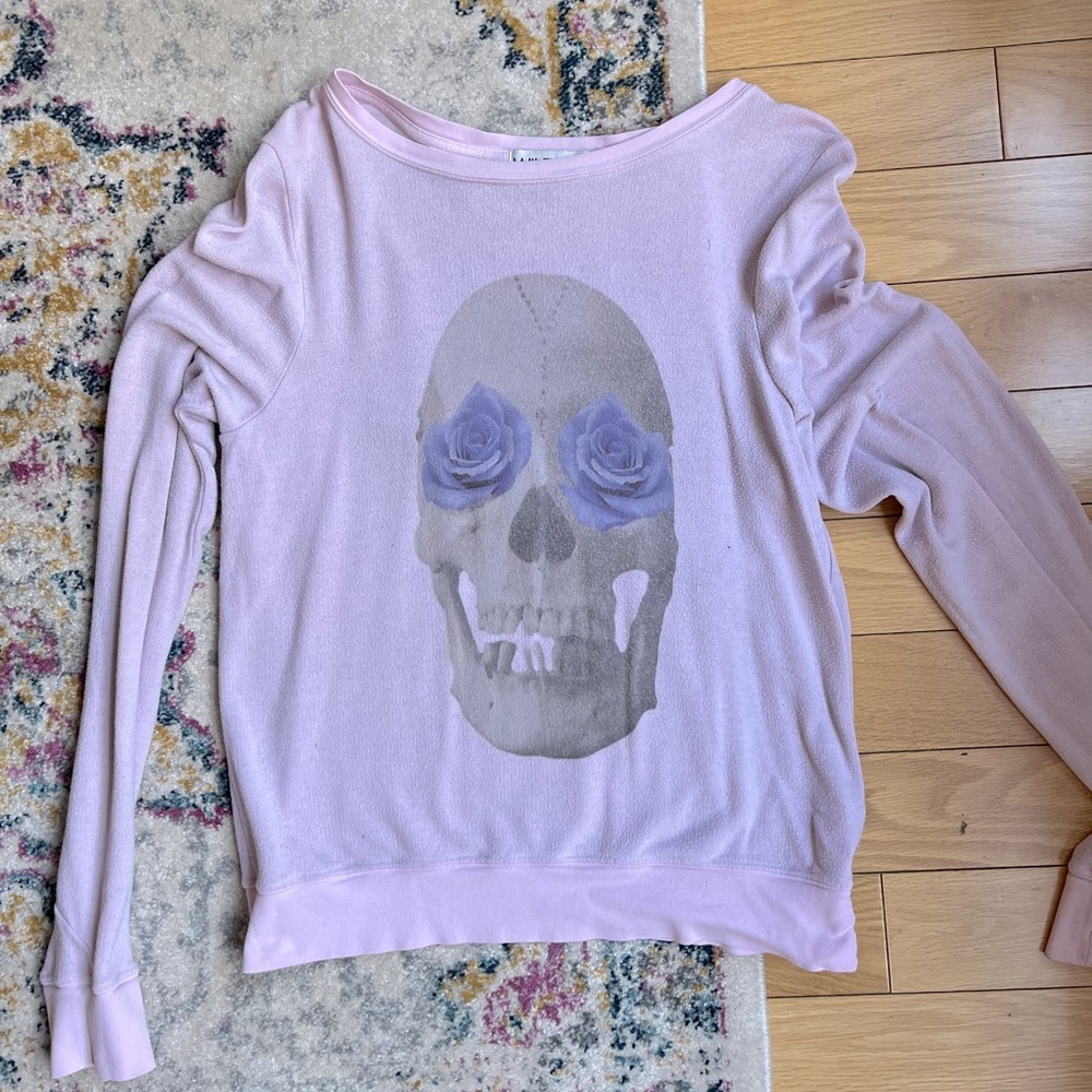 Wildfox Skull Sweatshirt
